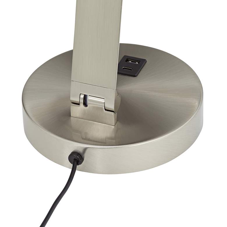 Image 7 Possini Euro Kobie Adjustable Height Modern LED USB Desk Lamp more views