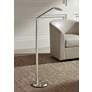 1_Possini Euro Kobie Adjustable Satin Nickel LED Task Floor Lamp