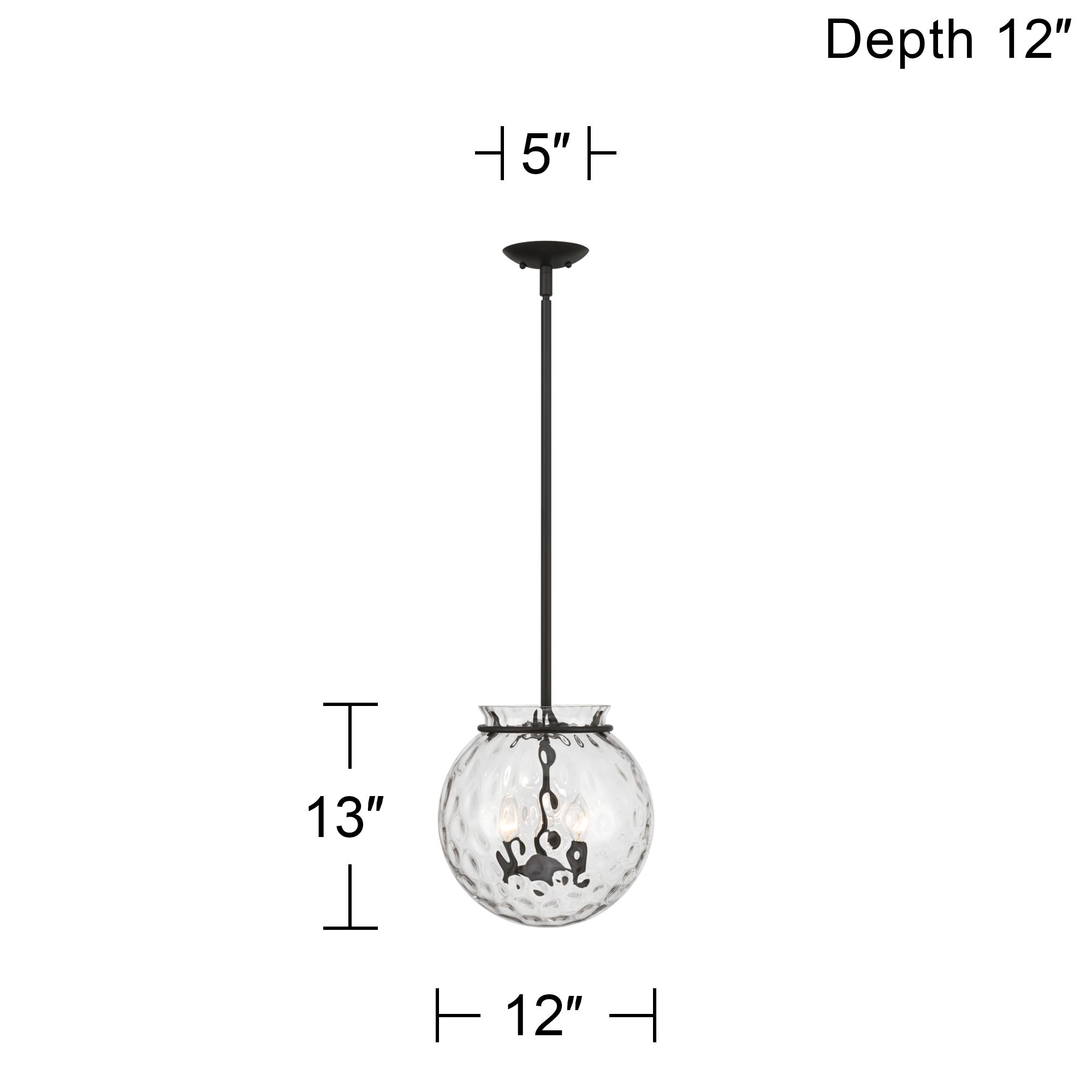 Watch A Video About the Possini Euro Kodi Bronze Hammered Glass 3 Light Pendant Light