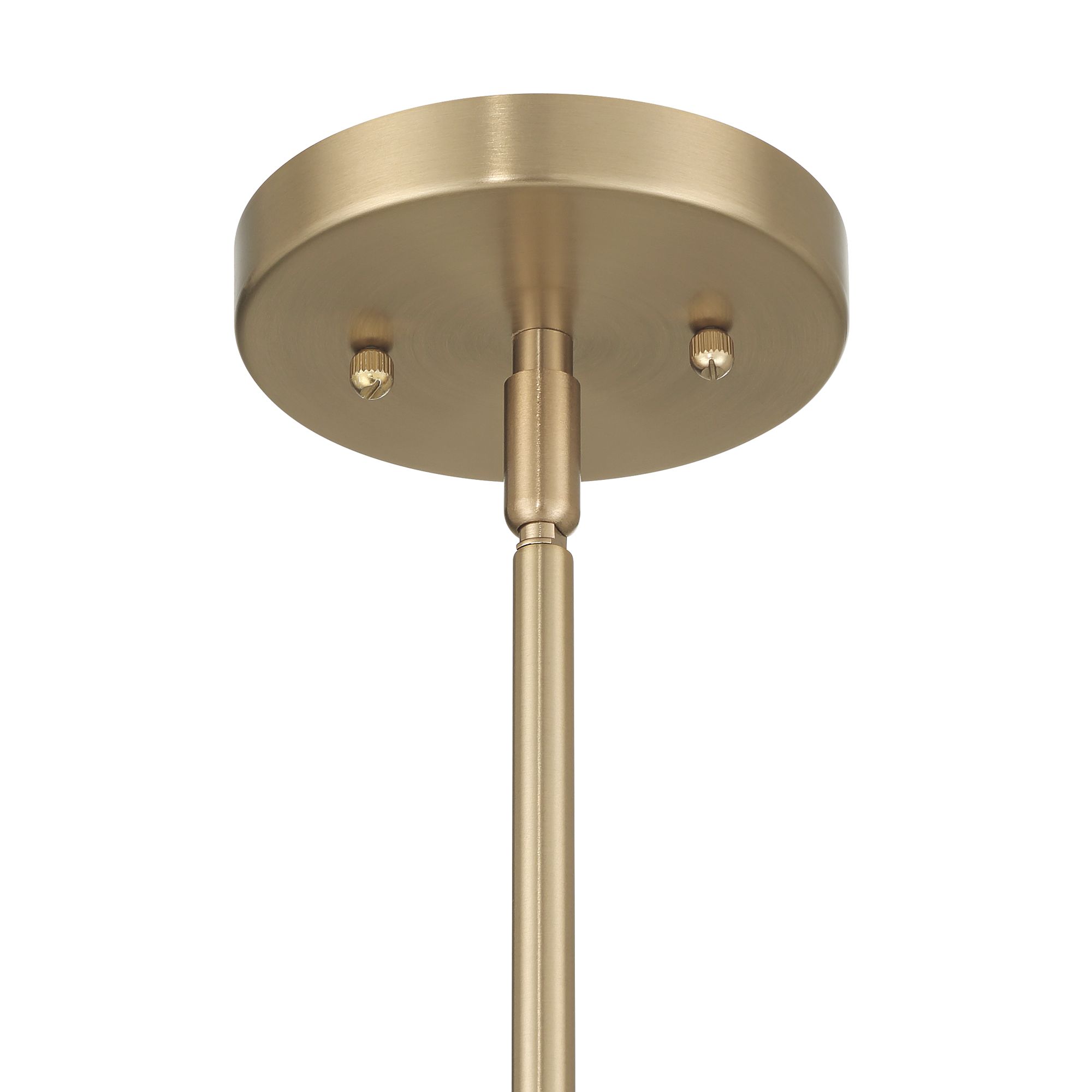 Image 6 Possini Euro Krakow 7"W Satin Brass Ribbed Glass Mini Pendant Light more views