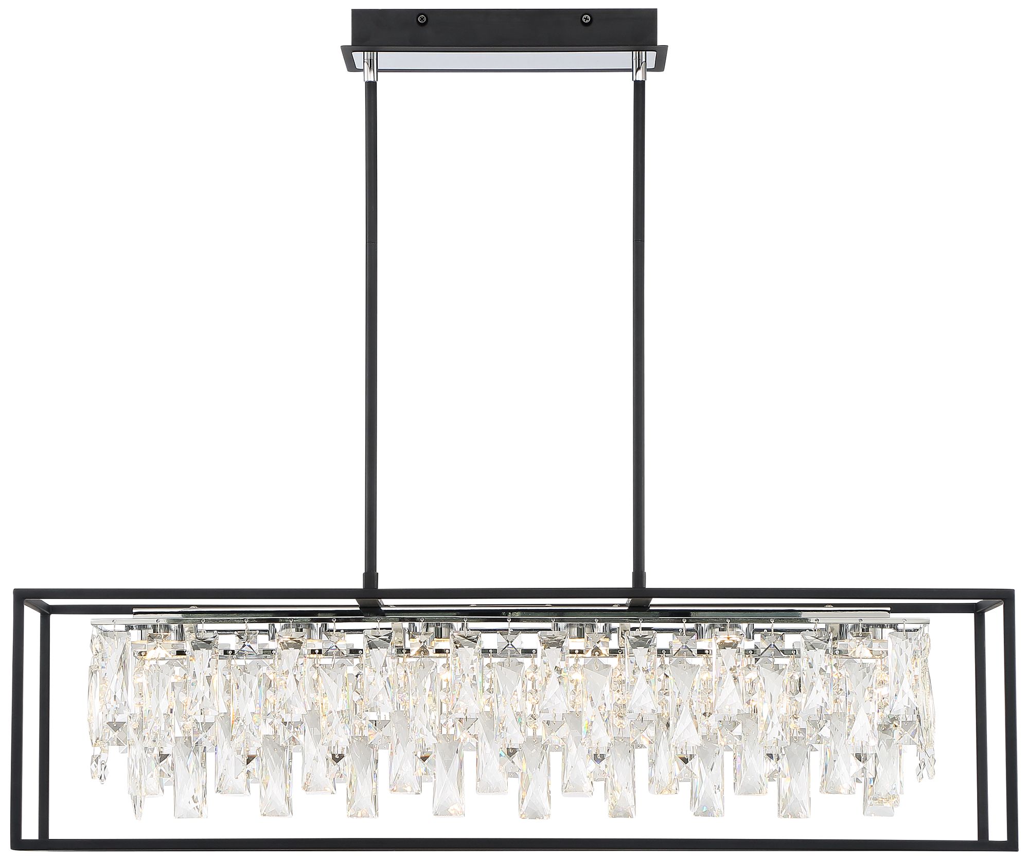 Watch A Video About the Krisa Crystal LED Kitchen Island Light Pendant
