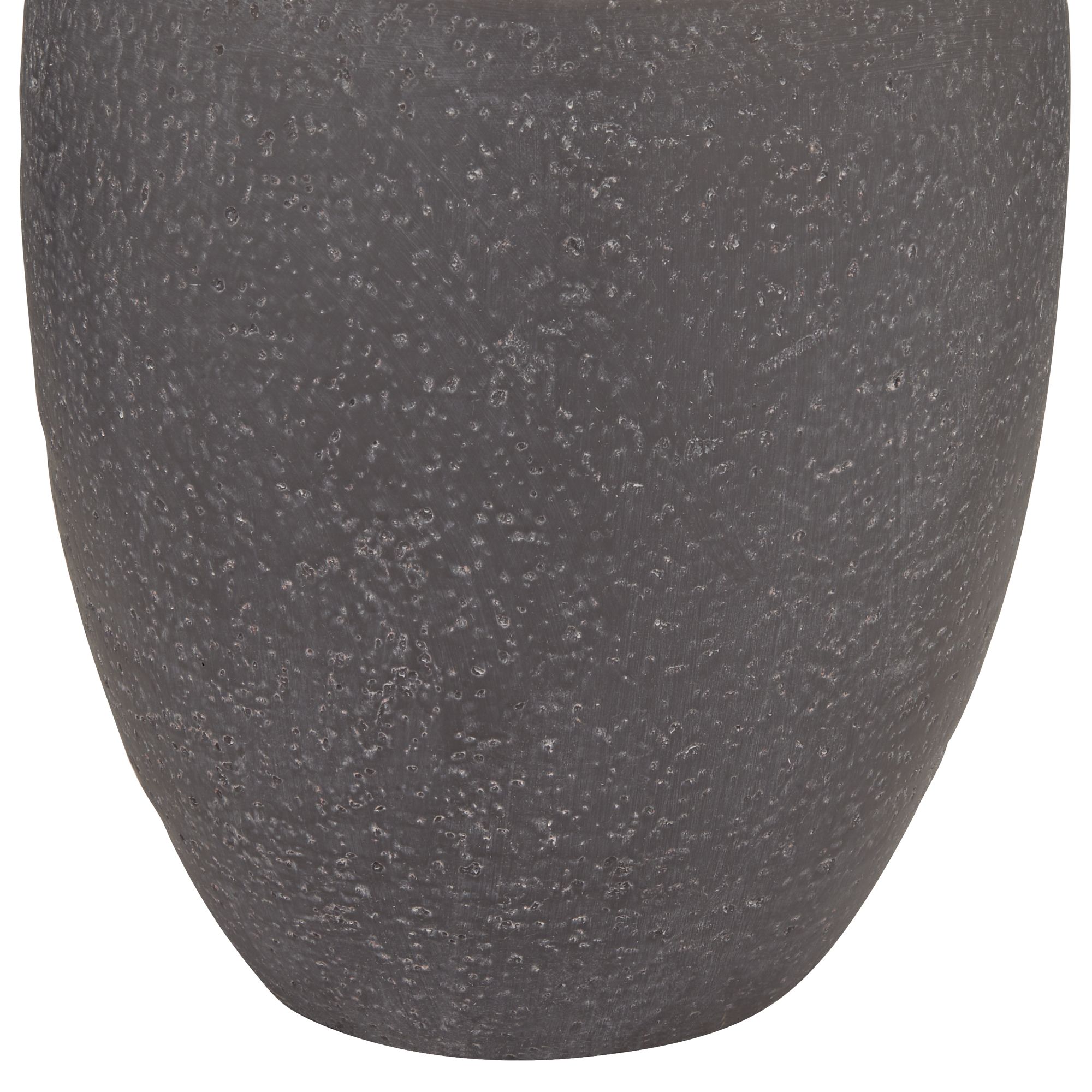 Image 7 Possini Euro Kyle 24" Rustic Textured Charcoal Finish Table Lamp more views
