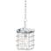 Possini Euro Lair 7" Wide Chrome Mini Pendant