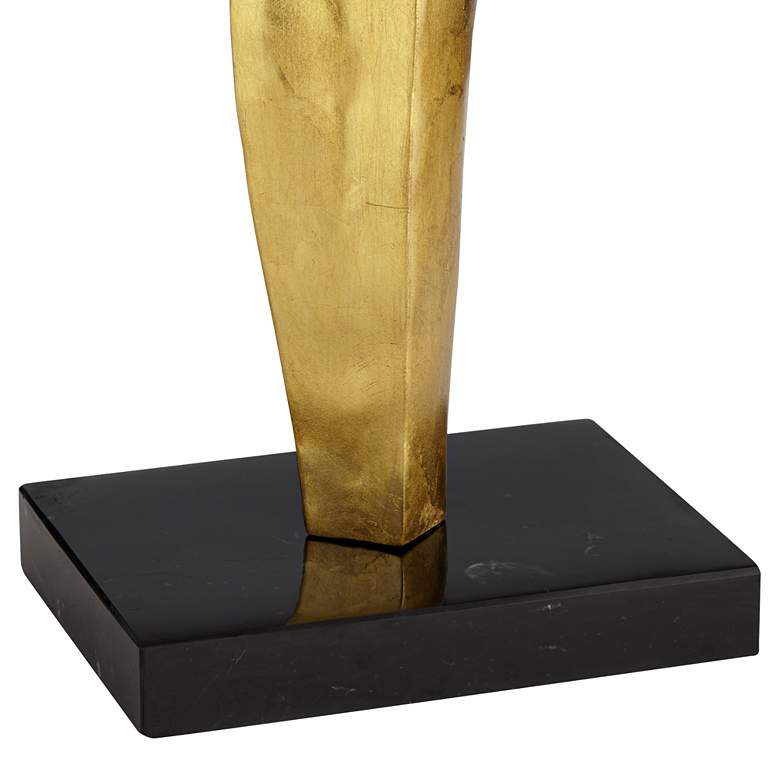 Image 6 Possini Euro Lancia 31 inch Gold Finish Modern Sculpture Table Lamp more views