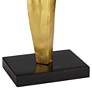 Possini Euro Lancia 31" Gold Finish Modern Sculpture Table Lamp
