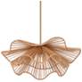 3_Possini Euro Largo 29 3/4" Wide Gold and Natural Rope Modern Pendant