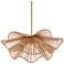 Possini Euro Largo 29 3/4" Wide Gold and Natural Rope Modern Pendant