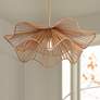 2_Possini Euro Largo 29 3/4" Wide Gold and Natural Rope Modern Pendant