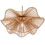 4_Possini Euro Largo 29 3/4" Wide Gold and Natural Rope Modern Pendant more views
