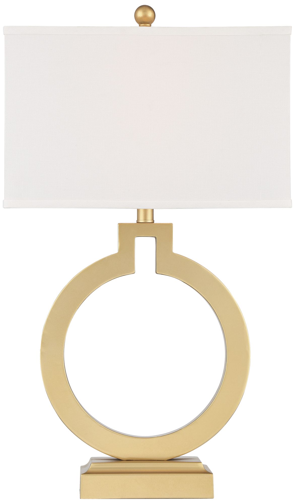 Watch A Video About the 360 Lighting Lauren Gold Ring Open Base USB Table Lamps Set of 2