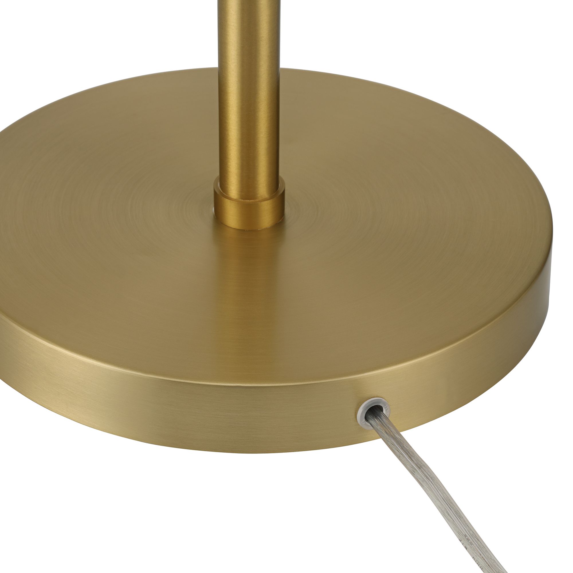 Possini Euro Laurence 58" High Antique Brass Adjustable Floor Lamp
