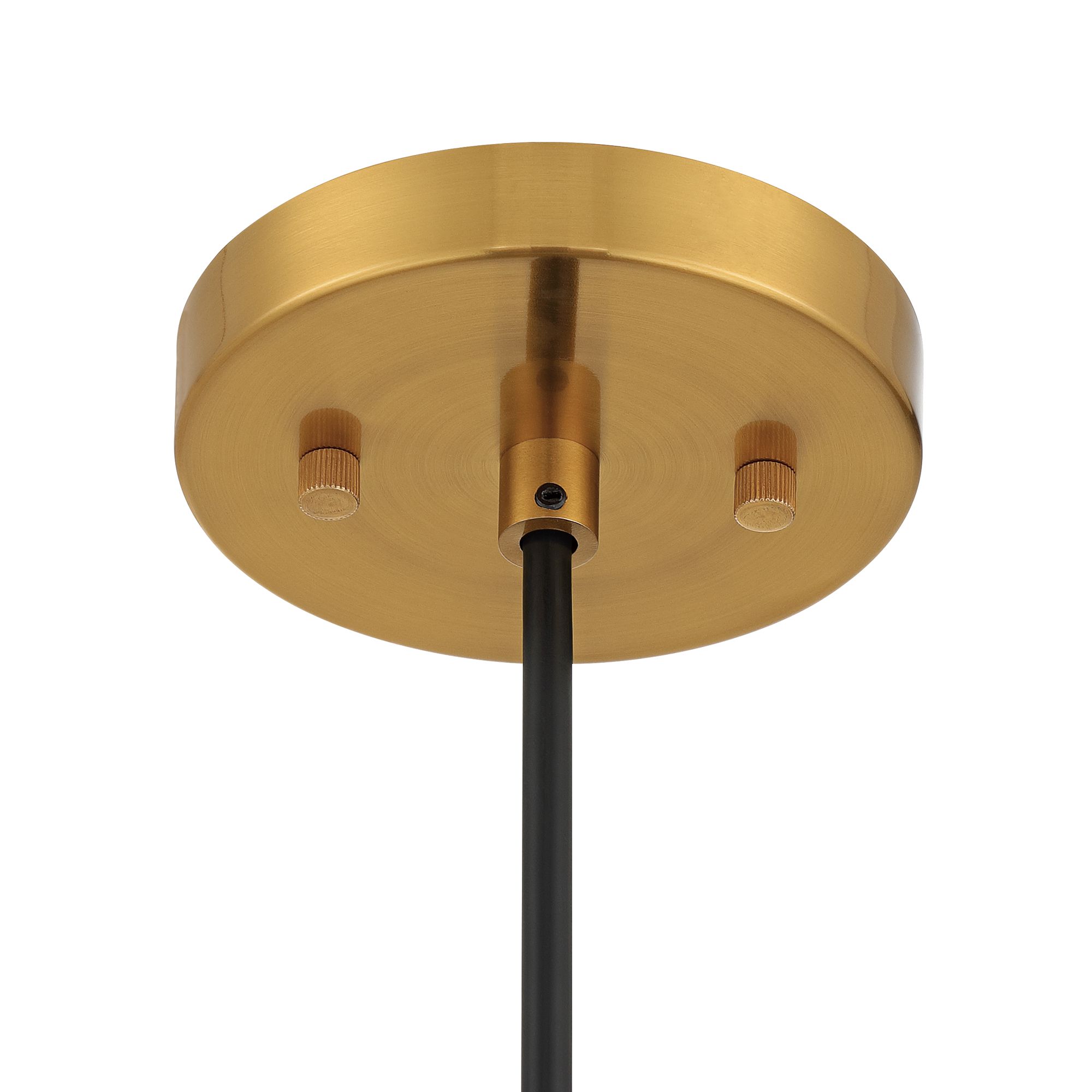 Image 6 Possini Euro Lausanne 6"W Burnished Brass Modern Mini Pendant Light more views