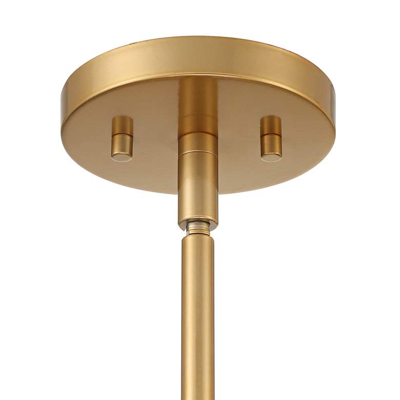 Image 3 Possini Euro Layna 16 1/4" Wide Gold Drum Pendant Light more views