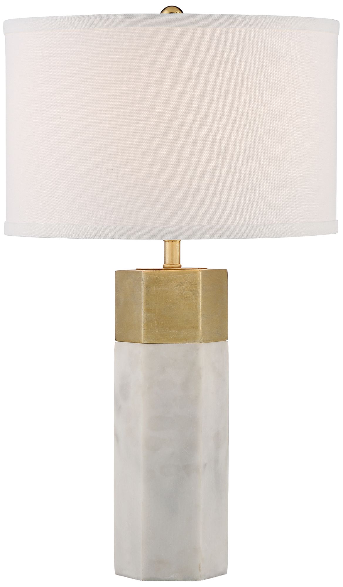 faux marble table lamp