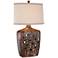 Possini Euro Leanne Ceramic Table Lamp with LED Nightlight