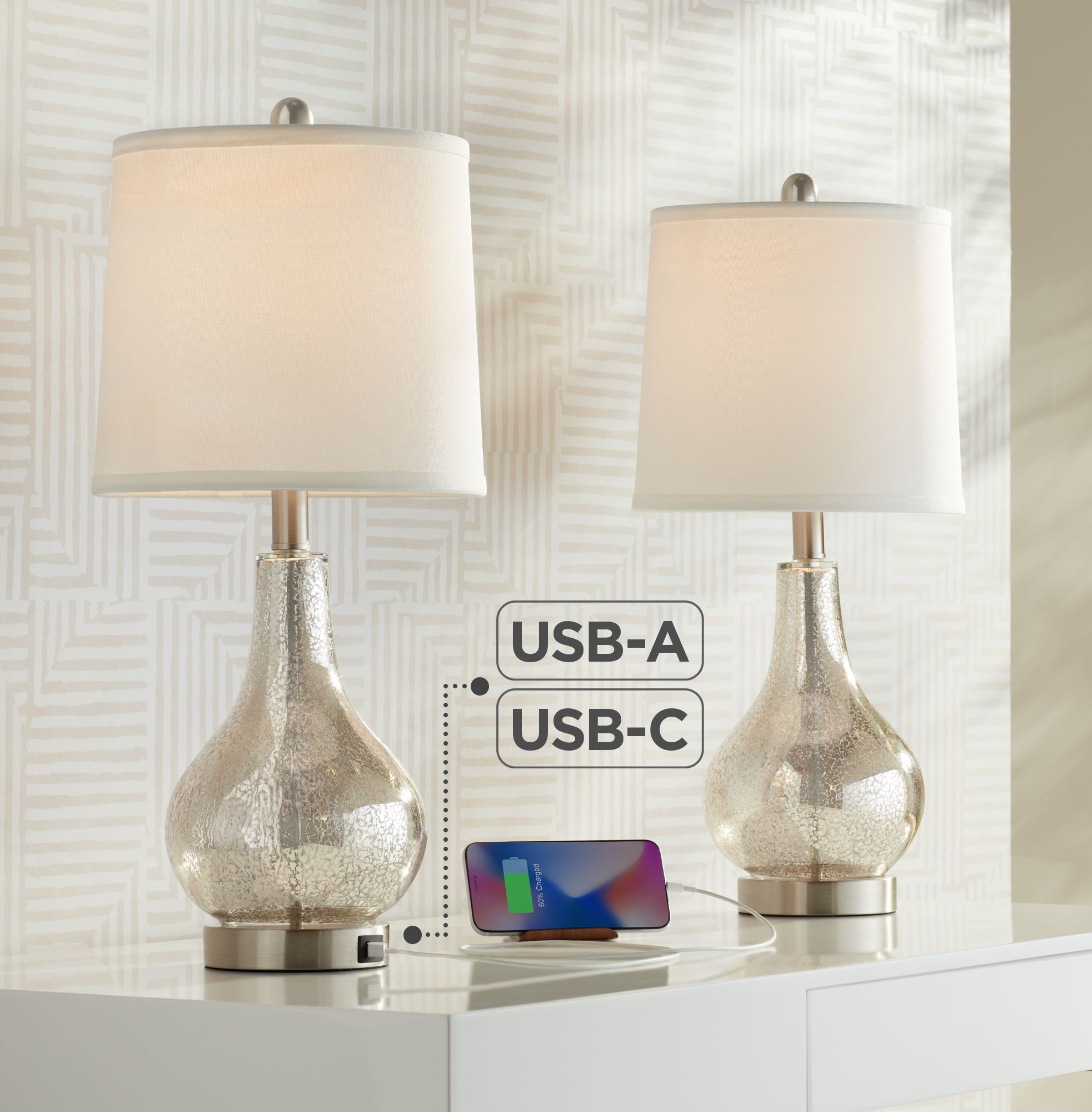 Ledger Lamp Set