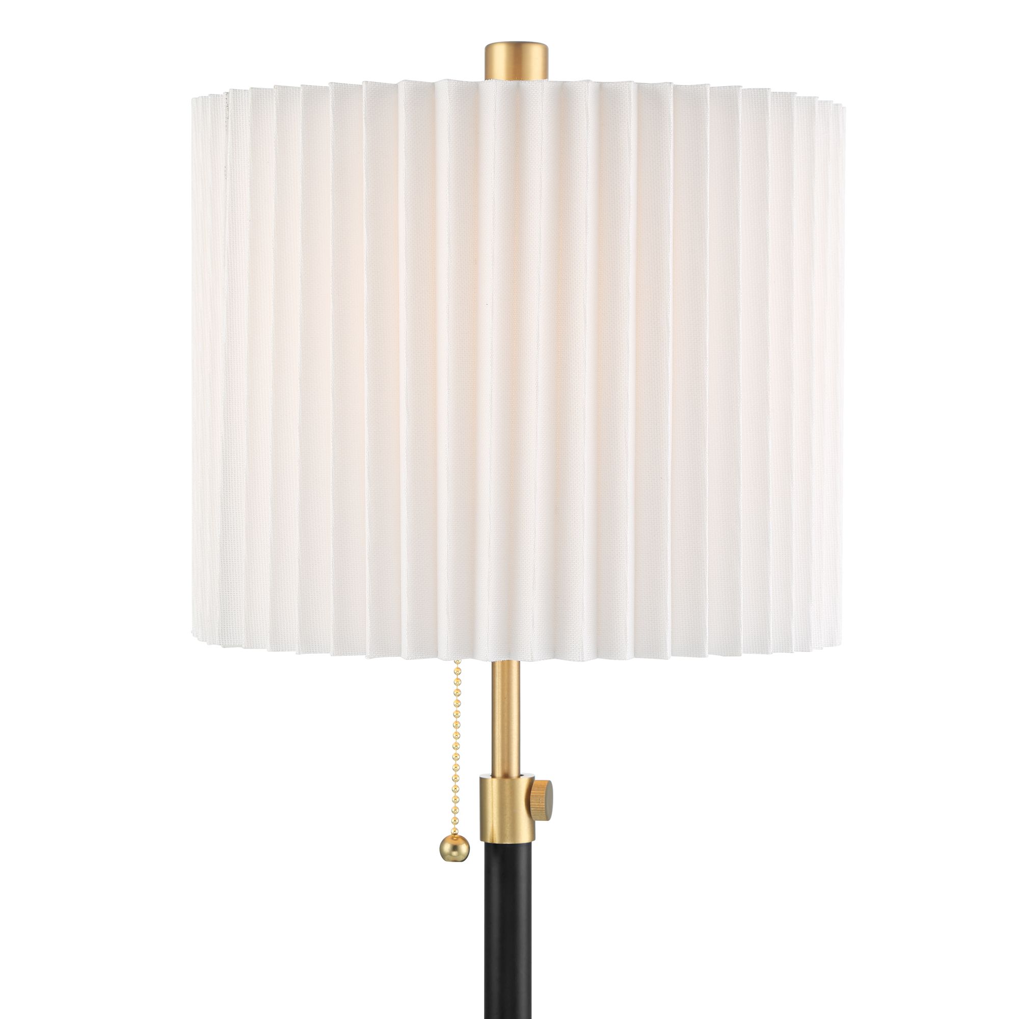 Image 6 Possini Euro Lenore Adjustable Height Black and Gold USB Lamps Set of 2 more views