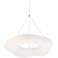 Possini Euro Leto 21 3/4" Wide White LED Pendant Light