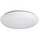 Possini Euro Levine White 14" Wide LED Flushmount Ceiling Light