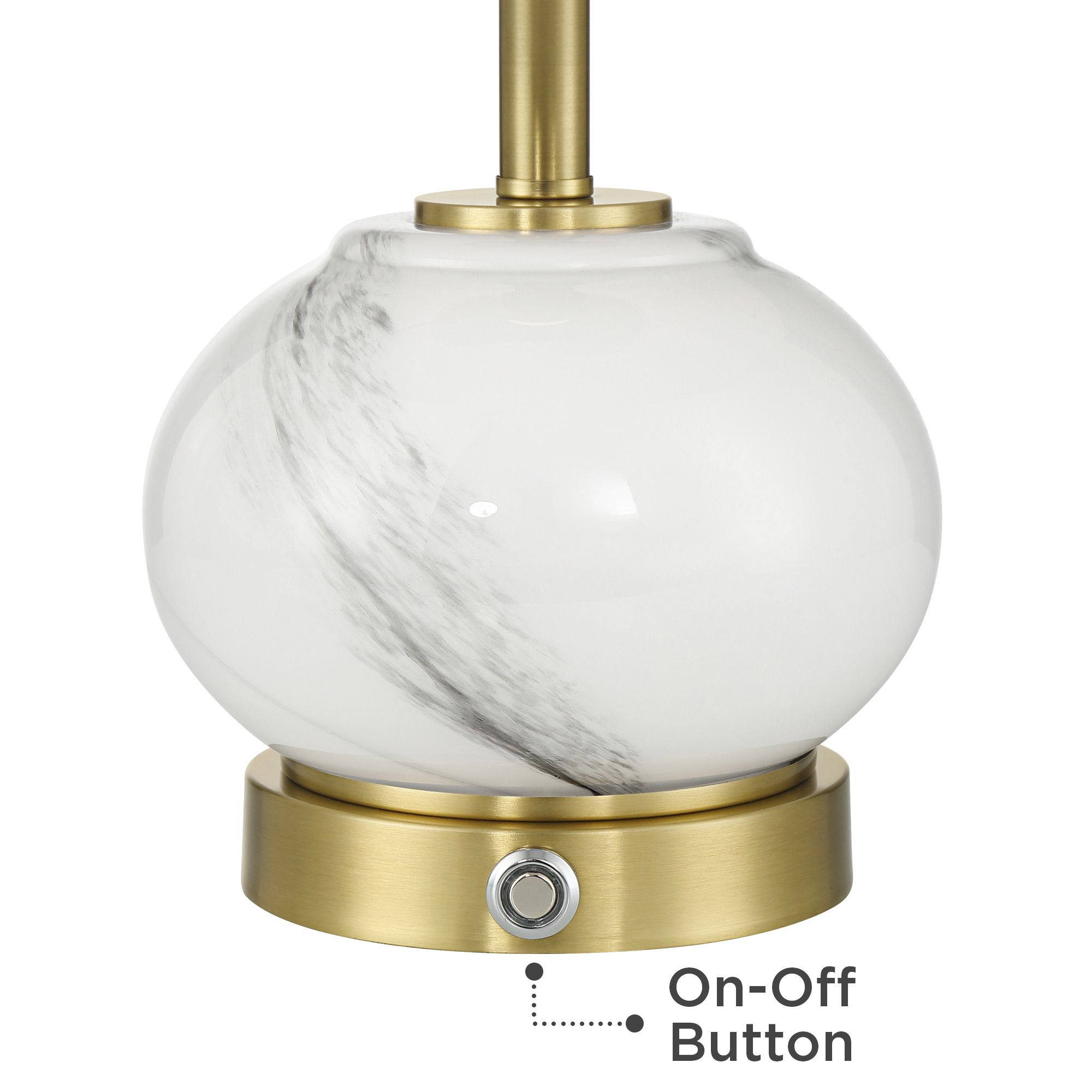 Watch A Video About the Possini Euro Liana Gray White Glass Battery Power Accent Lamp