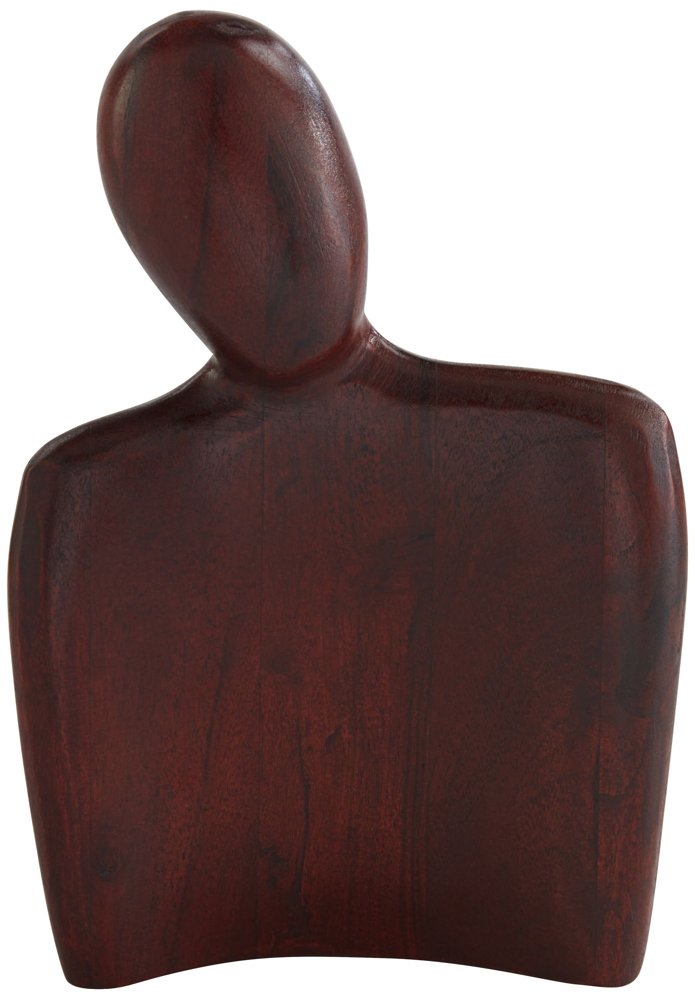 Possini Euro Libre 10" High Contemporary Wood and Marble Sculptures