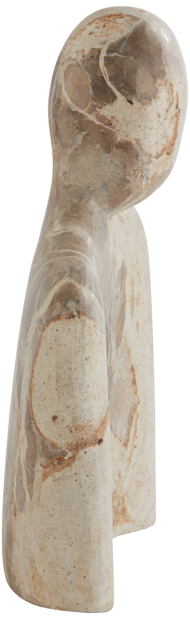 Possini Euro Libre 10" High Contemporary Wood and Marble Sculptures