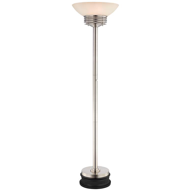 Image 1 Possini Euro Light Blaster&#8482; 4-Light Torchiere Lamp with Riser