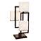 Possini Euro Lighting on the Square 24" Roman Bronze Accent Table Lamp