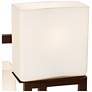 4_Possini Euro Lighting on the Square 24" Roman Bronze Accent Table Lamp more views