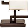 5_Possini Euro Lighting on the Square 24" Roman Bronze Accent Table Lamp more views