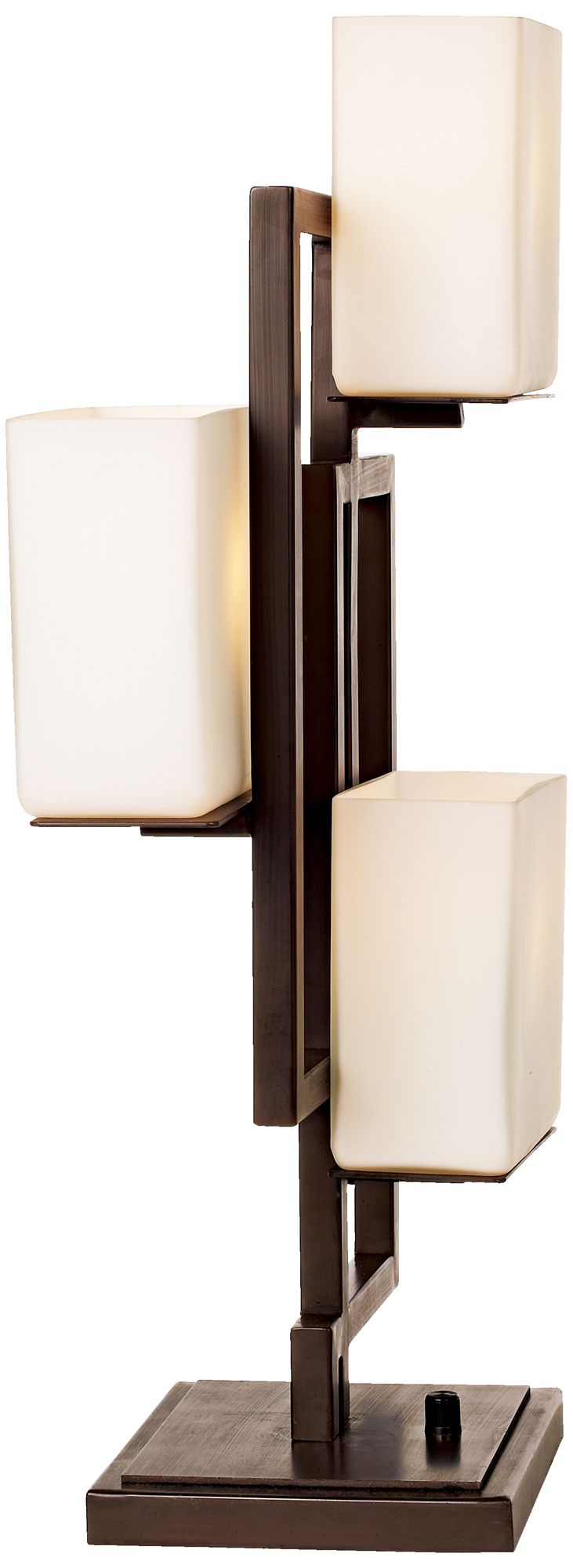 Image 6 Possini Euro Lighting on the Square 24"H Roman Bronze Accent Lamps Set more views