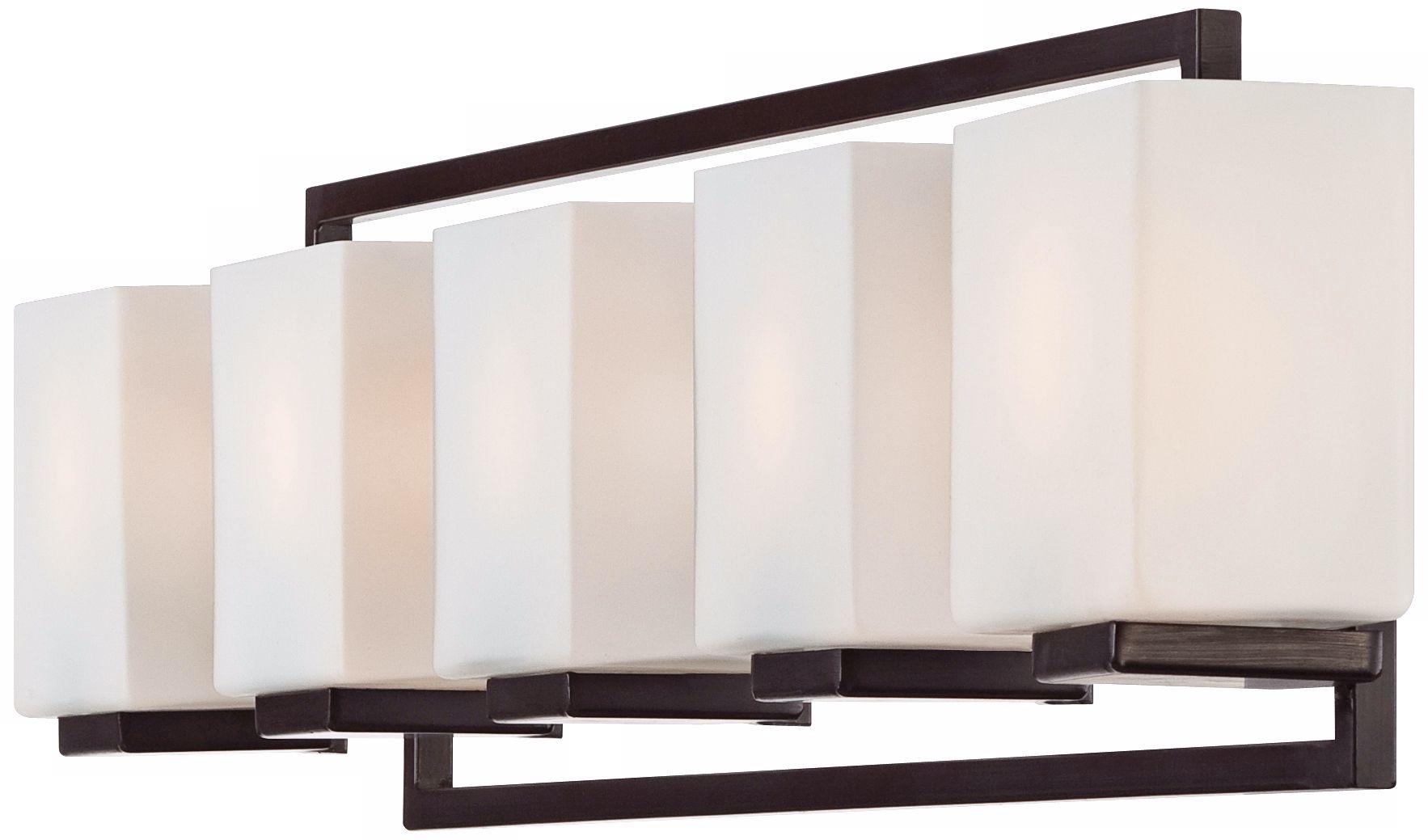 Image 6 Possini Euro Lighting on the Square 37" Wide Bronze Bath Wall Light more views