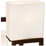 3_Possini Euro Lighting on the Square Bronze Accent Lamp with Dimmer more views