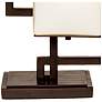 4_Possini Euro Lighting on the Square Bronze Accent Lamp with Dimmer more views