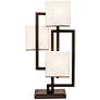 6_Possini Euro Lighting on the Square Bronze Accent Lamp with Dimmer more views