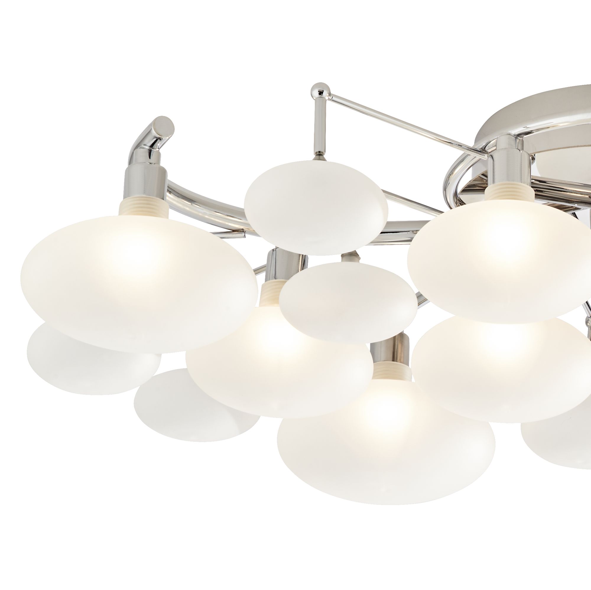 modern lilypad ceiling light