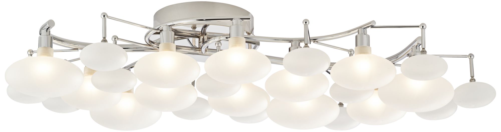 modern lilypad ceiling light