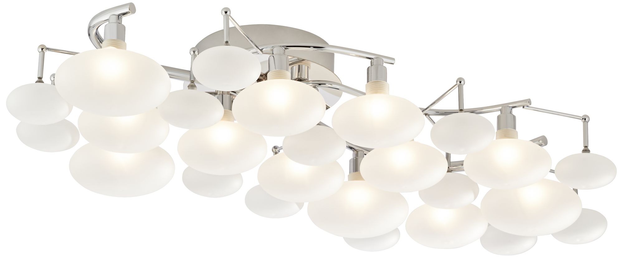 modern lilypad ceiling light