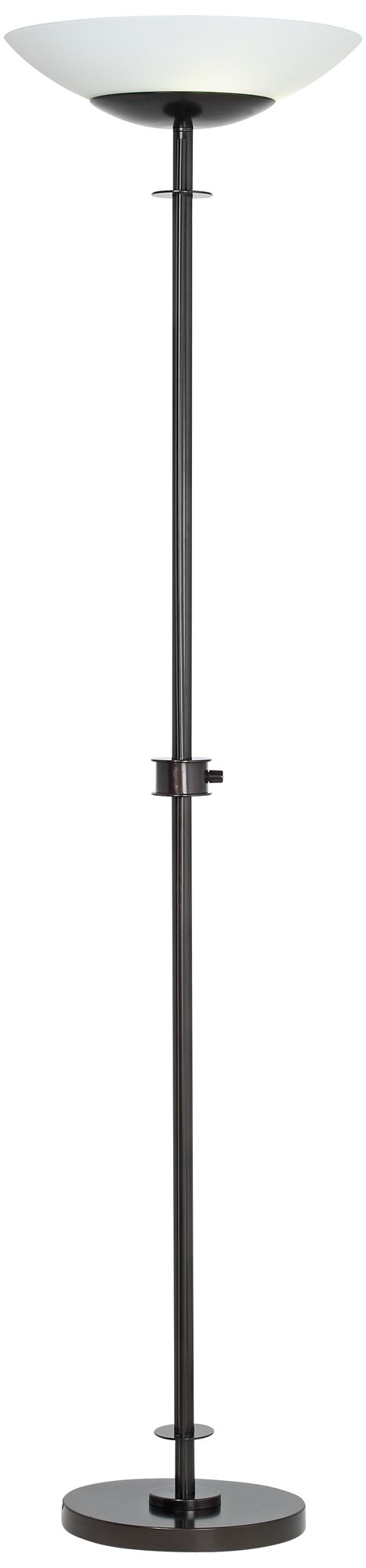Possini Euro Linear 72" Light Blaster LED Torchiere Floor Lamp in scene