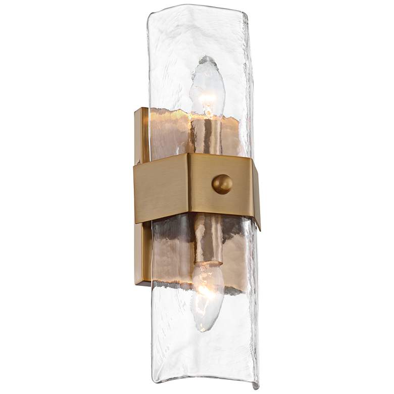 Image 5 Possini Euro Linnea 15" High Gold 2-Light Wall Sconce more views