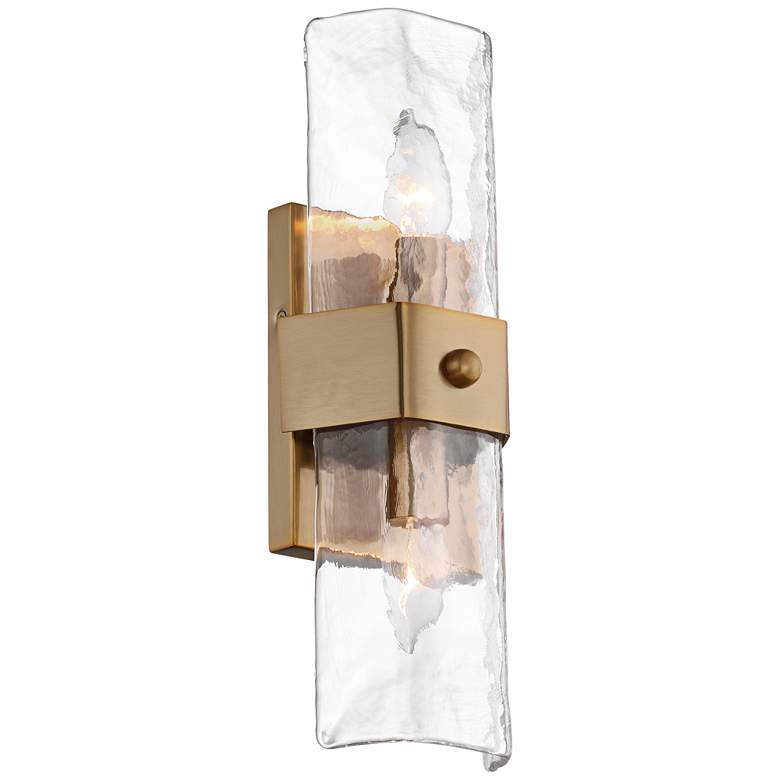 Image 6 Possini Euro Linnea 15" High Gold 2-Light Wall Sconce more views