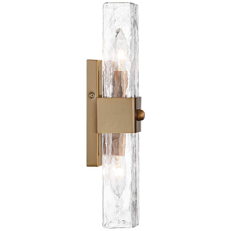 Image 7 Possini Euro Linnea 15" High Gold 2-Light Wall Sconce more views