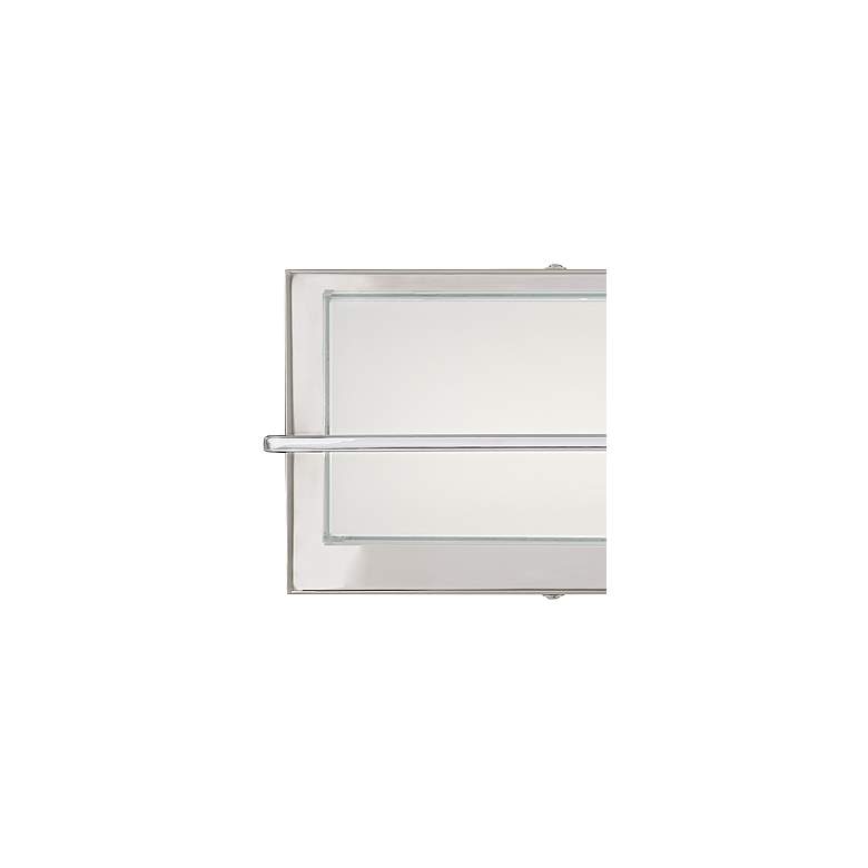 Image 4 Possini Euro Linx 33 1/2 inch Wide Chrome Linear LED Bath Light more views