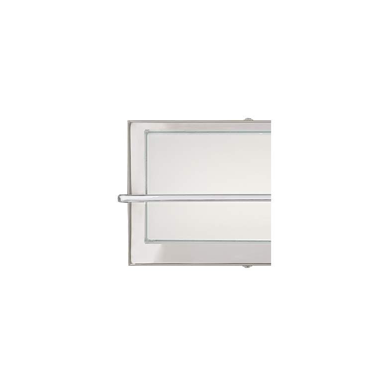 Image 4 Possini Euro Linx 33 1/2" Wide Chrome Linear LED Bath Light more views
