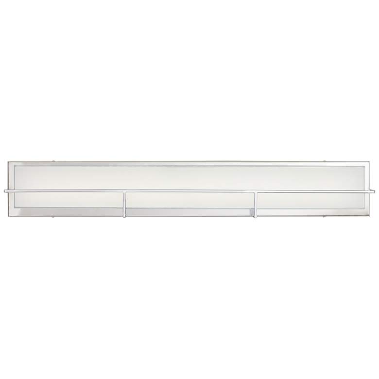 Image 5 Possini Euro Linx 33 1/2" Wide Chrome Linear LED Bath Light more views