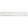 Possini Euro Linx 33 1/2" Wide Chrome Linear LED Bath Light