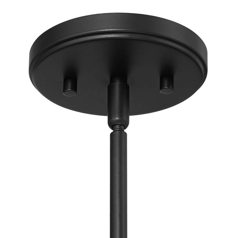 Image 6 Possini Euro Livonia 29 1/2" Matte Black 8-Light Sputnik Chandelier more views
