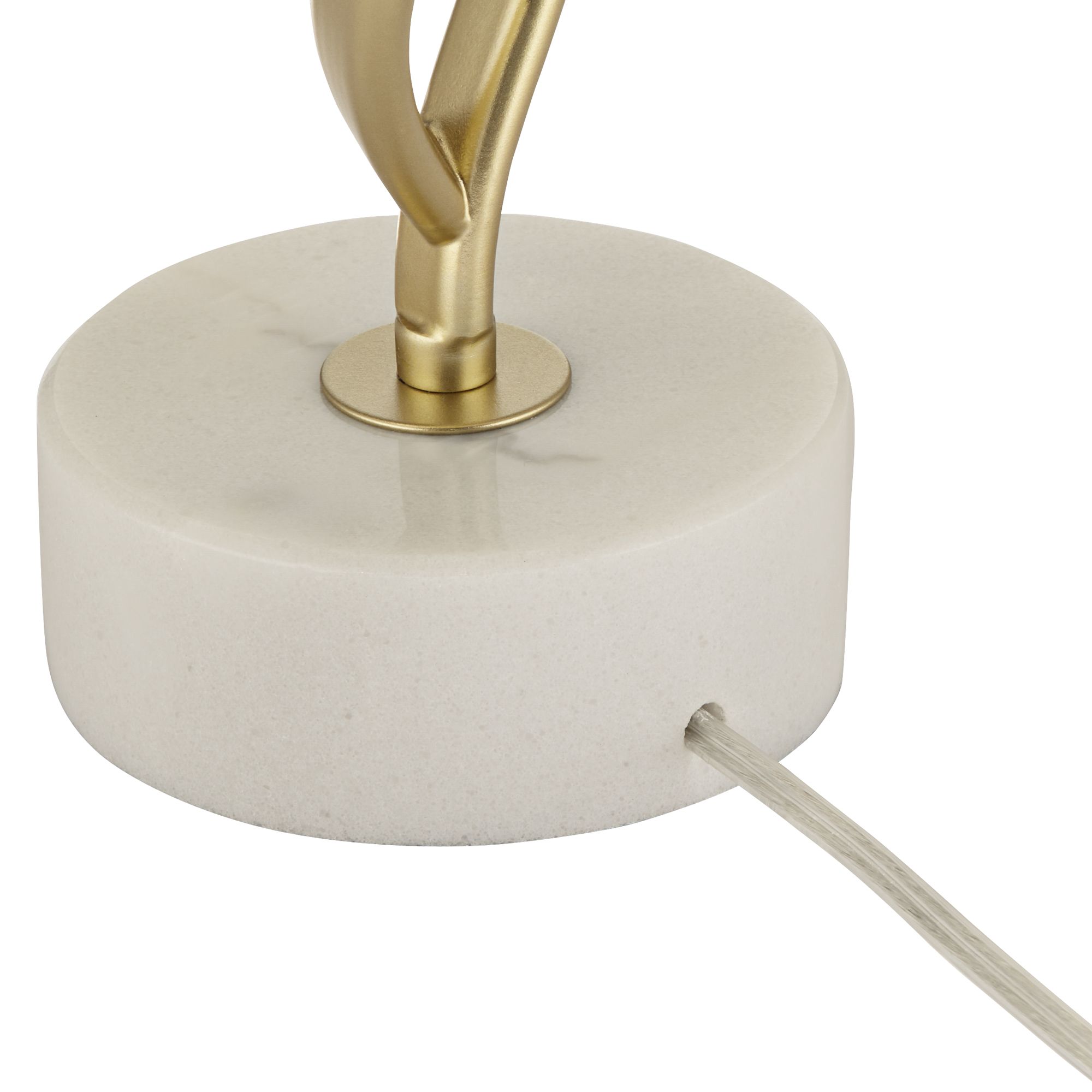 Possini Euro Liza 26 1/2" Gold Loops Modern Table Lamps Set of 2