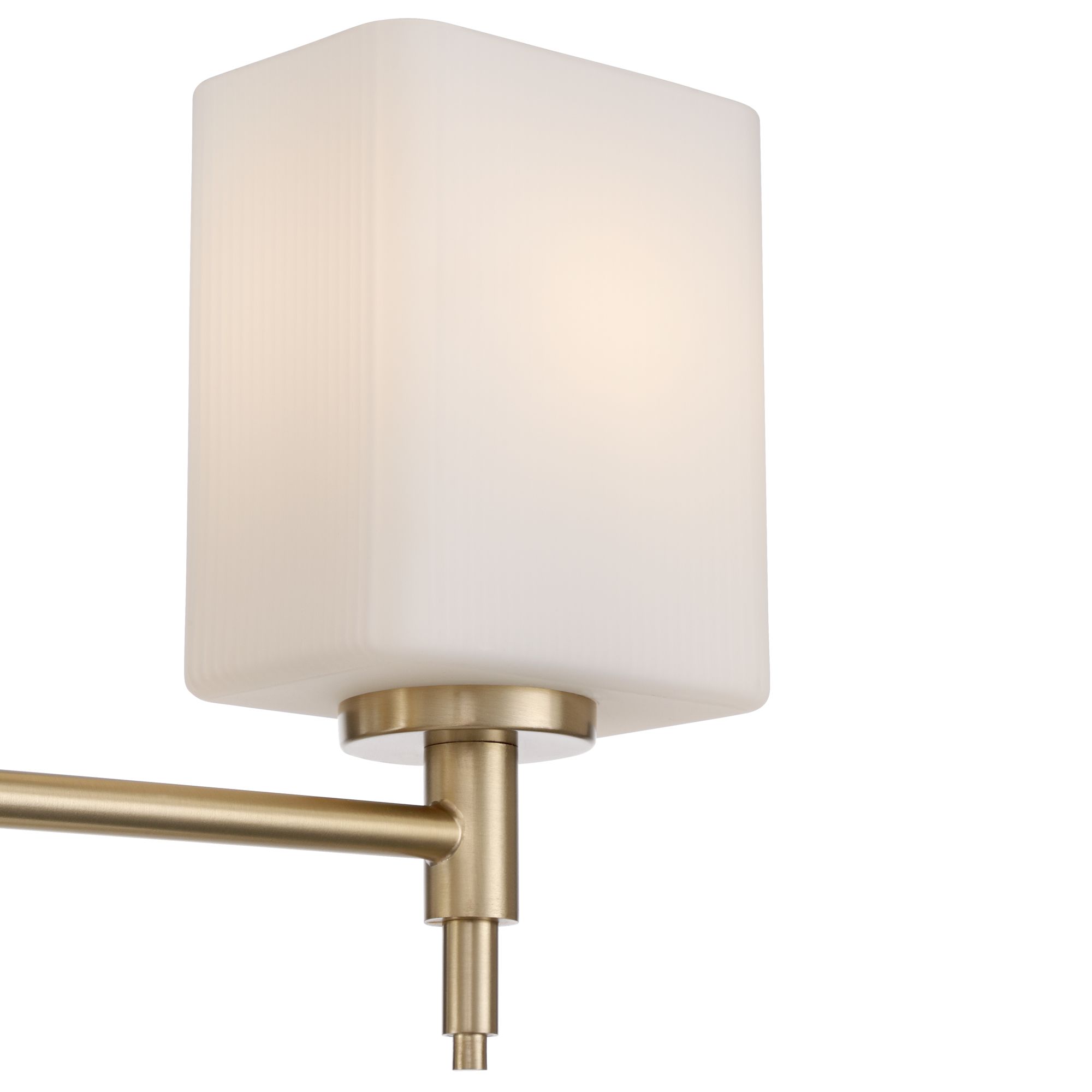 Thumbnail2 of Possini Euro Logan 23" Wide Aged Brass 3-Light Modern Bath Light more views
