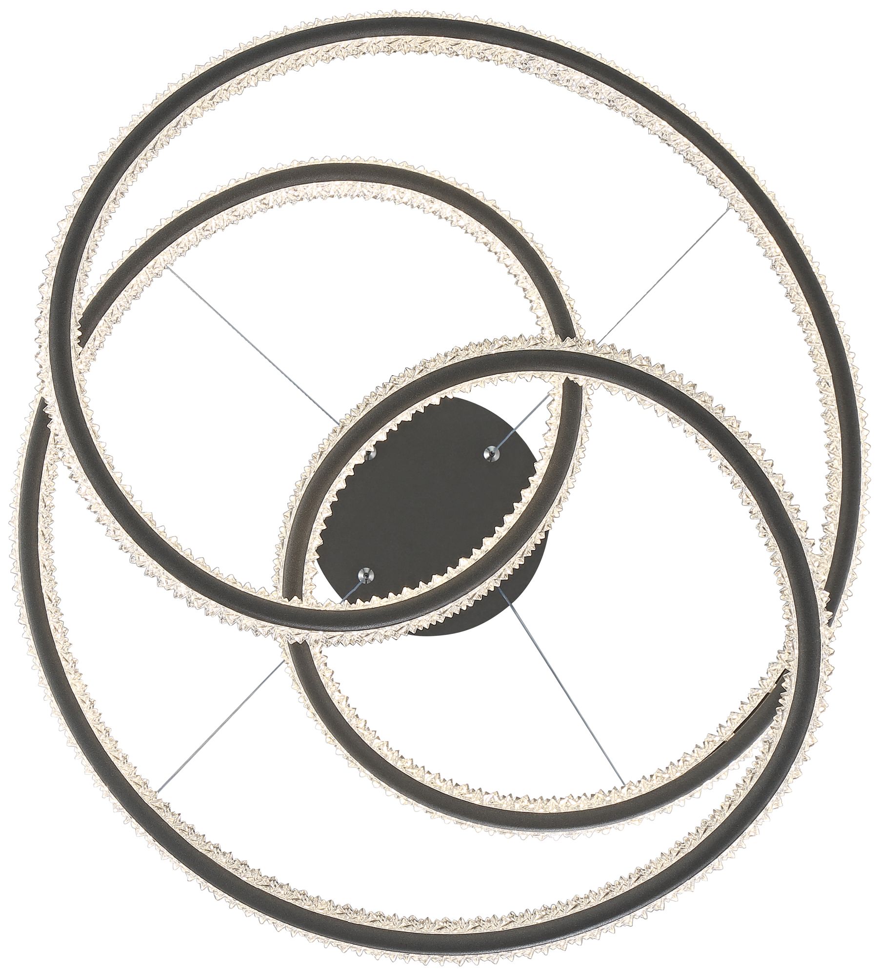 Watch A Video About the London Sand Gray LED Spiral Pendant Light